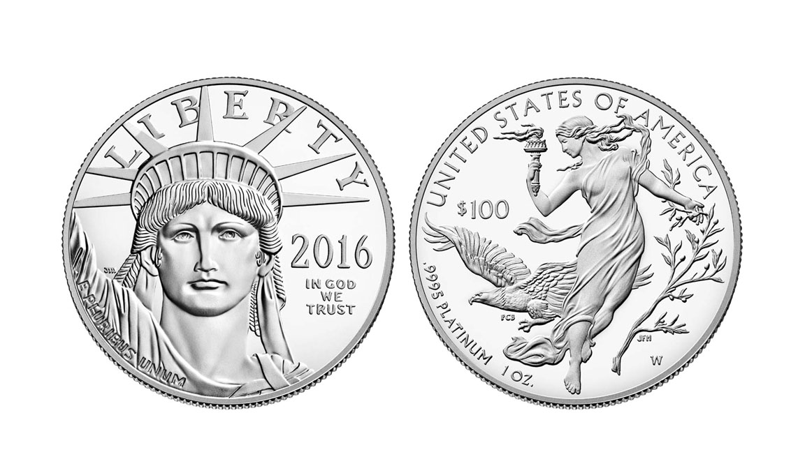 Platinum Bars and Coins